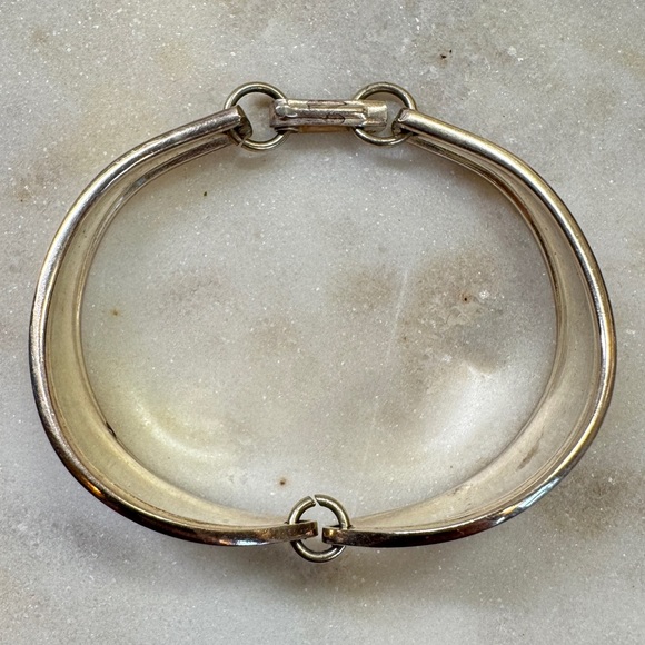 Spoon Style Silverplate Cuff Bracelet - Picture 4 of 8